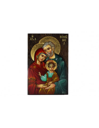 Святое Семейство писаная икона ручной работы со Святой Горы Афон