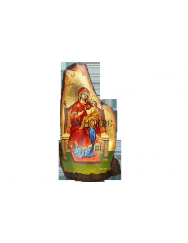 Пресвятая Богородица Всецарица  (Пантанасса) писаная икона ручной работы со Святой Горы Афон