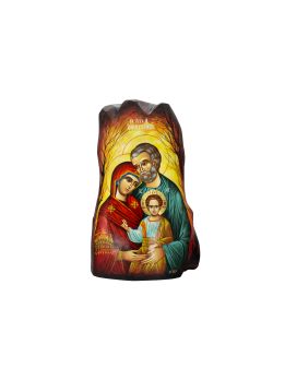 Святое Семейство (Святой Иосиф) писаная икона ручной работы со Святой Горы Афон
