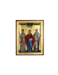 Святой Спиридон. Афонская Божья Матерь, Игумения Святой горы. Святой Николай