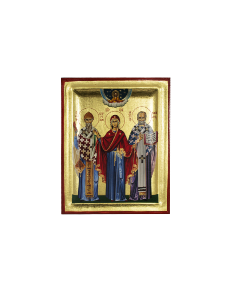 Святой Спиридон. Афонская Божья Матерь, Игумения Святой горы. Святой Николай