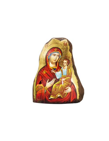 Пресвятая Богородица Иверская  (Вратарница) писаная икона ручной работы со Святой Горы Афон