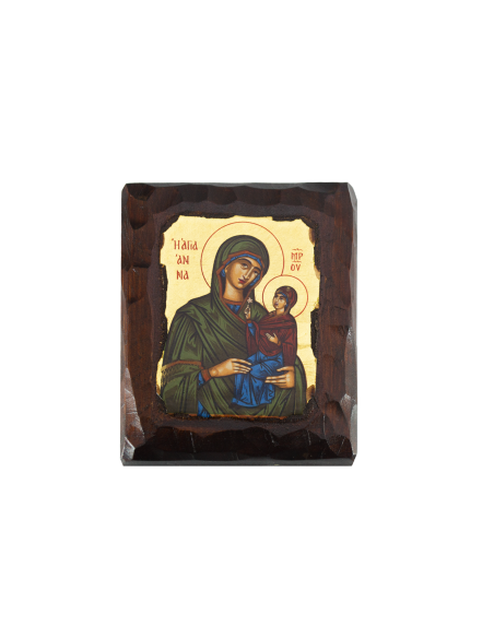 Святая Анна икона ручной работы шелкография со Святой Горы Афон