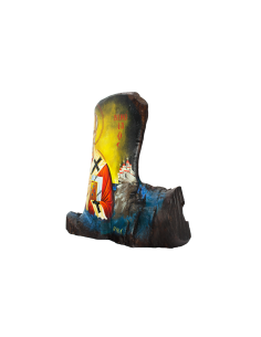 Святой Николай Чудотворец  писаная икона ручной работы со Святой Горы Афон 2