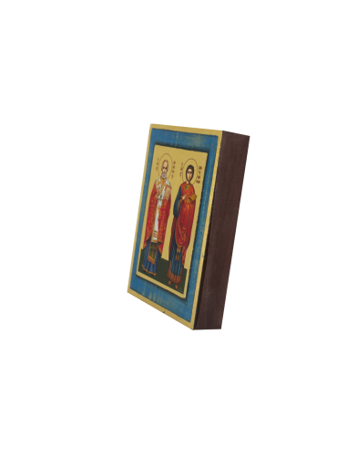 Saint Nicholas and Saint Panteleimon