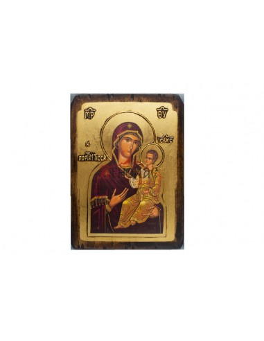 Пресвятая Богородица Иверская и Вратарница икона со Святой Горы Афон