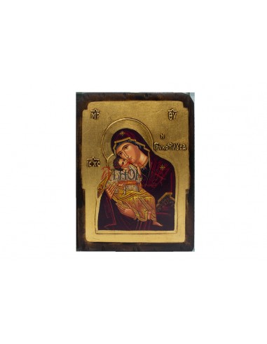 Пресвятая Богородица Сладкое Лобзание икона со Святой Горы Афон