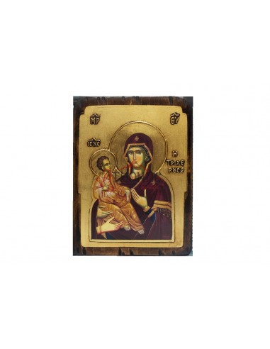 Пресвятая Богородица Троеручница икона со Святой Горы Афон