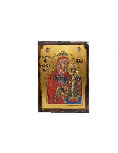 Пресвятая Богородица Неувядаемый Цвет икона со Святой Горы Афон