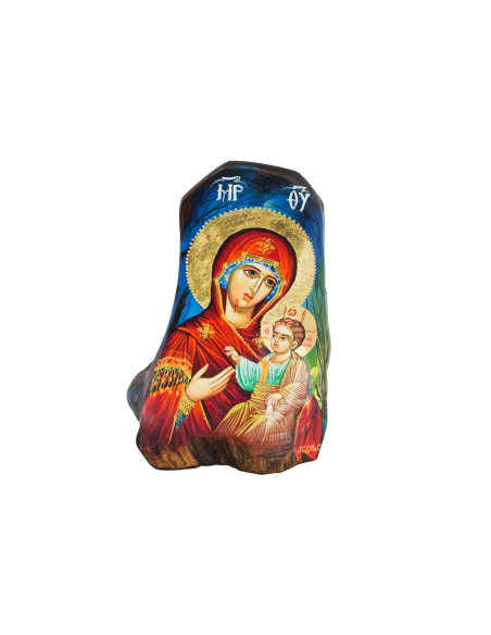 Пресвятая Богородица Иверская  (Вратарница) писаная икона ручной работы со Святой Горы Афон