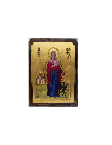 Святая Великомученица Марина икона со Святой Горы Афон