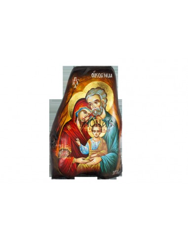 Святое Семейство (Святой Иосиф) писаная икона ручной работы со Святой Горы Афон