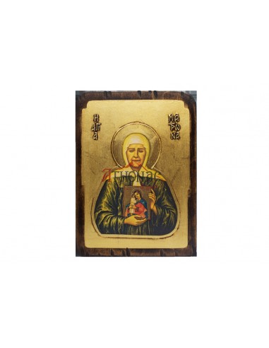 Святая Матрона Московская икона со Святой Горы Афон