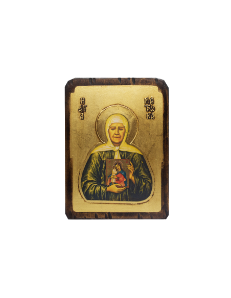 Святая Матрона Московская икона со Святой Горы Афон