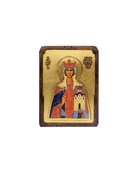 Святая Людмила икона со Святой Горы Афон