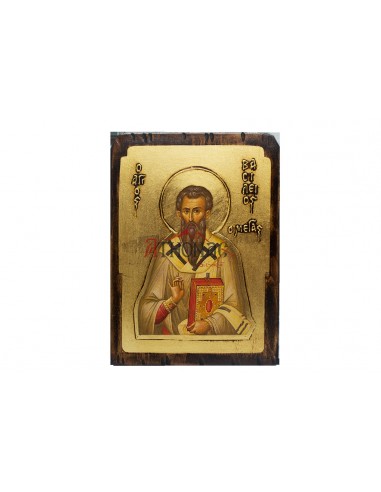 Святой Василий Великий икона со Святой Горы Афон
