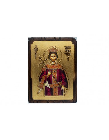 Святой Константин Великий Равноапостольный икона со Святой Горы Афон