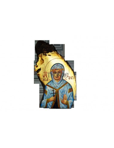 Святая Ольга Равноапостольная Княгиня писаная икона ручной работы со Святой Горы Афон