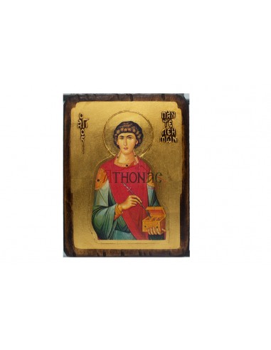 Святой Пантелеймон Целитель икона со Святой Горы Афон