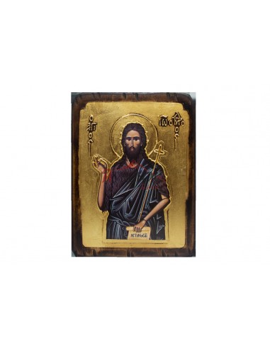 Святой Иоанн Креститель икона со Святой Горы Афон
