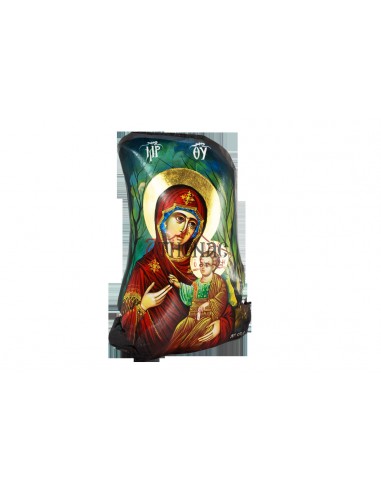 Пресвятая Богородица Иверская (Вратарница) писаная икона ручной работы со Святой Горы Афон