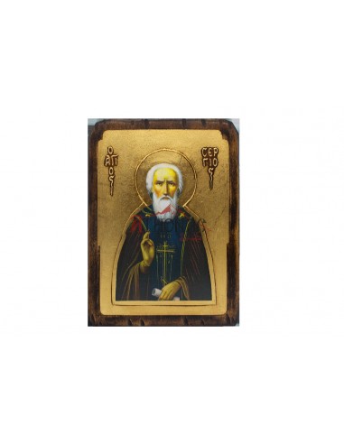 Икона Святой Сергей Радонежский со Святой Горы Афон