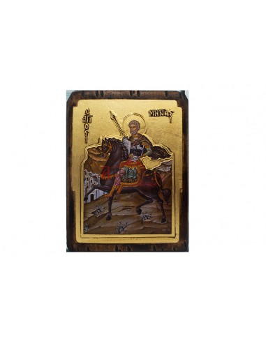 Икона Святой Мина со Святой Горы Афон