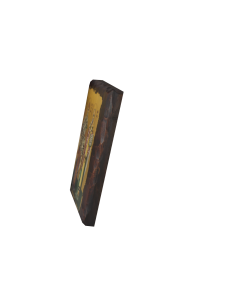 Святые Николай Чудотворец и Спиридон Тримифунтский икона ручной работы шелкографии со Святой Горы Афон 2