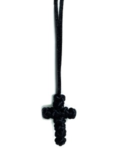 Knotted rope braided cross. 2