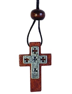 Wooden Neck Cross