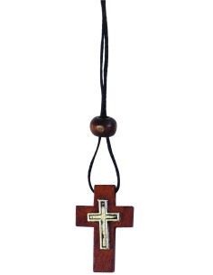 Нательный деревянный крест со Святой Горы Афон