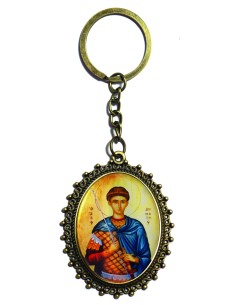 Брелок с изображением Святого Димитрия