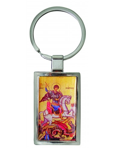 Брелок с изображением Святого Георгия