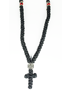 Нательный крест чётки комбоскини со Святой Горы Афон