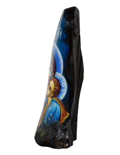 Пресвятая Богородица Сладкое Лобзание писаная икона ручной работы со Святой Горы Афон 2