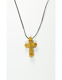 Wooden neck cross
