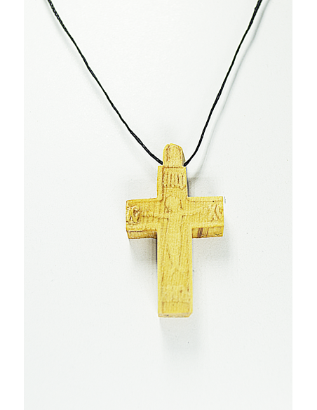 Нательный деревянный крест со Святой Горы Афон