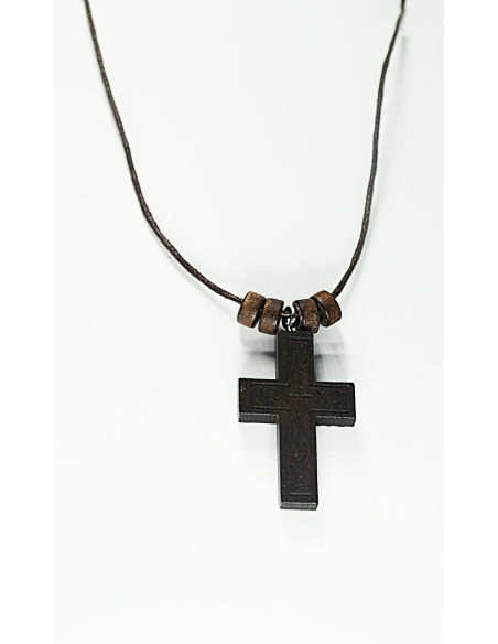 Нательный деревянный крест  со Святой Горы Афон