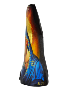 Пресвятая Богородица Сладкое Лобзание писаная икона ручной работы со Святой Горы Афон 2