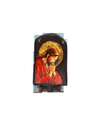 Спаситель Иисус Христос Молящийся писаная икона ручной работы со Святой Горы Афон