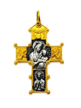 Σταυρός λαιμού (Παναγία & Ιησούς Χριστός)