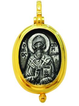 Neck pendant (Saint Spyridon)