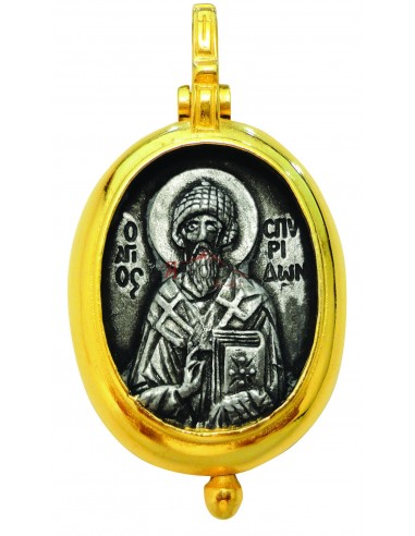 Neck pendant (Saint Spyridon)