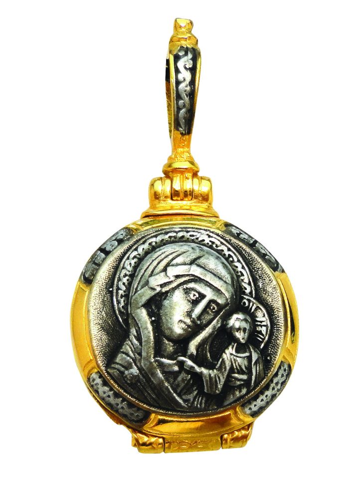 Neck pendant (Virgin Mary & Jesus Christ)