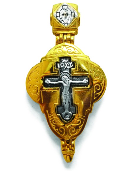 Σταυρός λαιμού - Φυλαχτό (Ιησούς Χριστός)