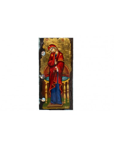 Благовещения Пресвятой Богородицы писаная икона ручной работы со Святой Горы Афон