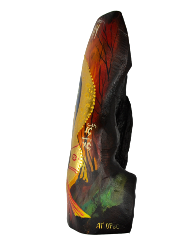 Παναγία η Γλυκοφιλούσα σε κορμό