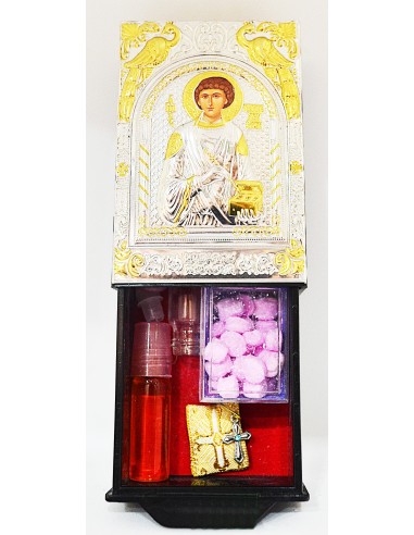 Saint Panteleimon gift set