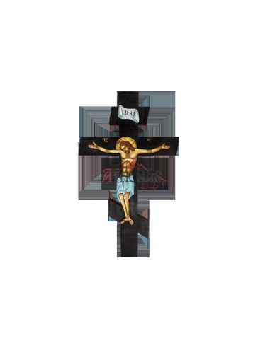 Крест Распятие Христово писаная икона ручной работы со Святой Горы Афон