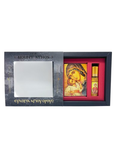 GIFT BOX VIRGIN MARY & HOLY OIL